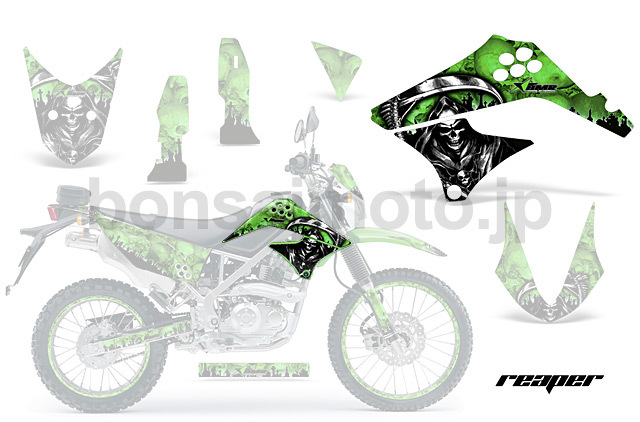 KLX125 (10-) AMRデカール シュラウドキット