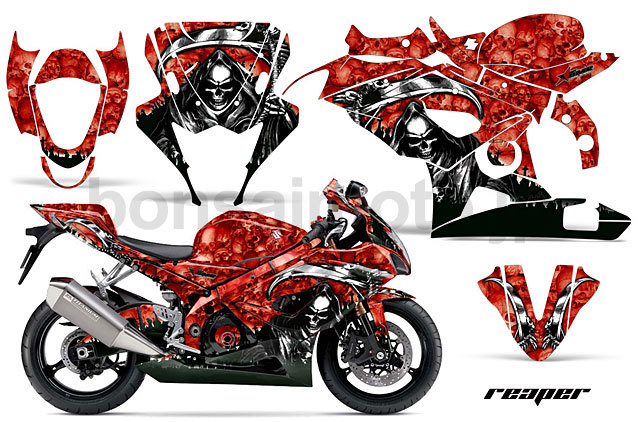 Suzuki GSX 750F Sport Bike Graphic Kit (89-94) AMRデカール