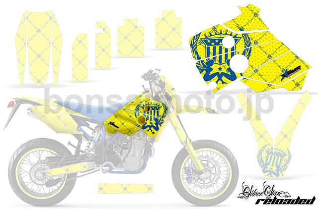 Husaberg FC/FE/FS 400-650 (01-05)　AMRデカール シュラウドキット
