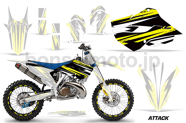 AMRグラフィックデカール　Husqvarna TC/FC