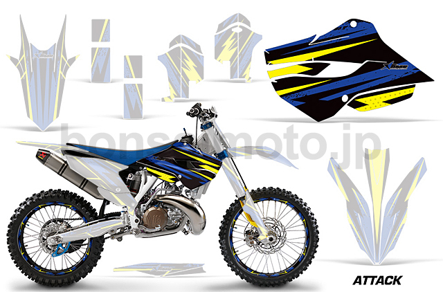 AMRグラフィックデカール　Husqvarna TC/FC