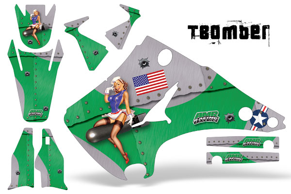 KX250 (03-16) AMRデカール ボディキット