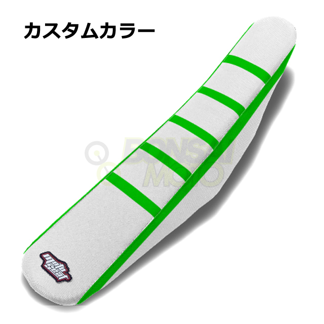 Kawasaki バイクシート 黒 赤 ストライプ 送料無料 ZX-25R/ZX25R