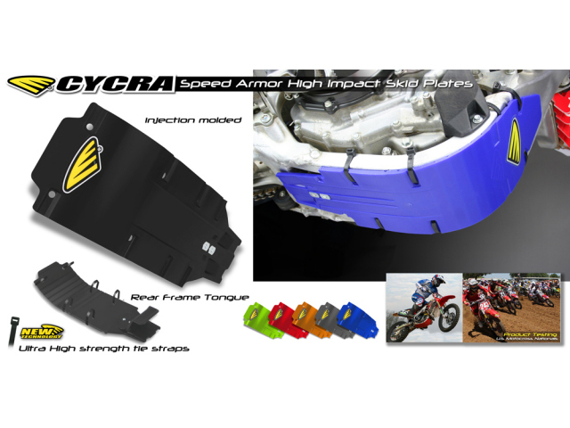 CYCRA サイクラ スピードアーマースキッドプレート KX250 03-08