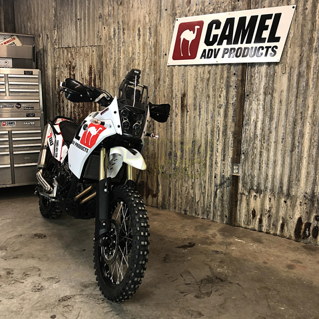 Tenere700　ハイフェンダーキット　キャメル