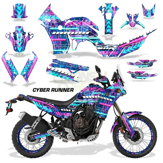 Yamaha Tenere 700 Sport Bike Graphic Kit (18-22) コンプリート