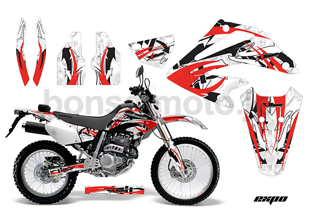XR250/モタード (03-05) AMRデカール ボディキット