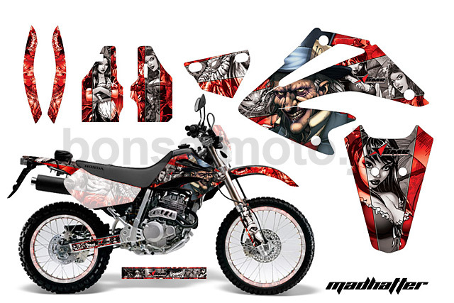 XR250/モタード (06-07) AMRデカール ボディキット