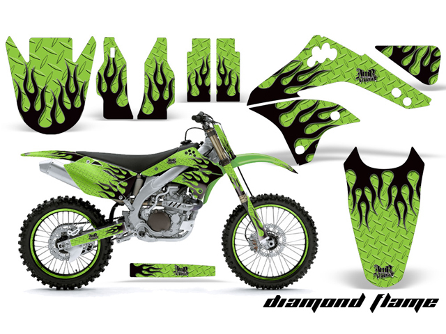 KLX400 (00-16) AMRデカール ボディキット