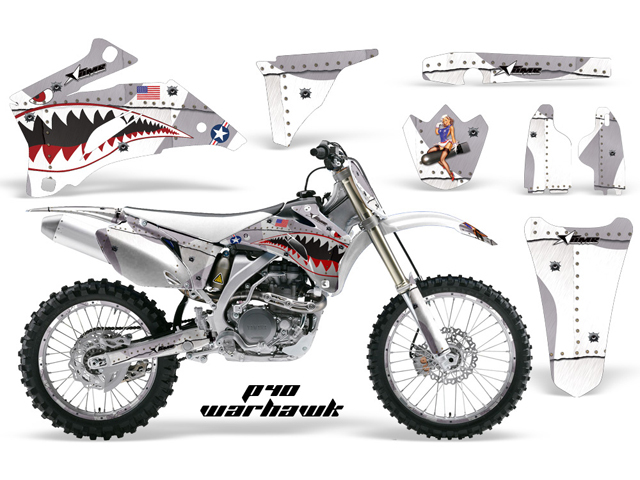 YZ450F YZ250F ポリスポーツ外装セット デカール付き 未使用外装
