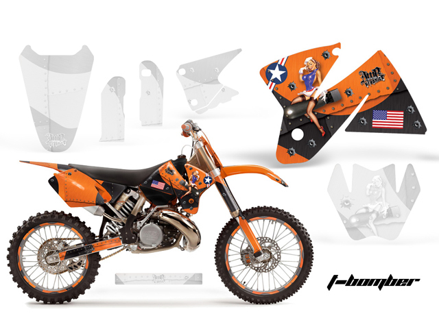 AMRグラフィックデカールKTM