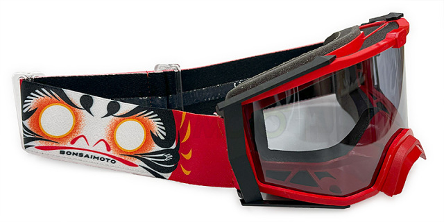8K トップ “ダルマ” ゴーグル [アジアンフィット] ライトスモーク