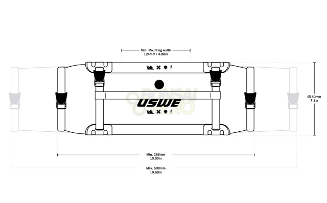 ハンドルバー ロールトップバッグ＋ホルスター　ユースウィー