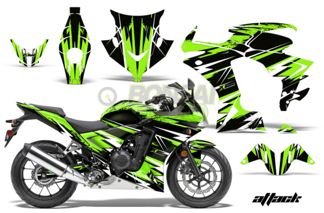Honda CBR 400/500 Sport Bike Graphic Kit (13-15) AMRデカール