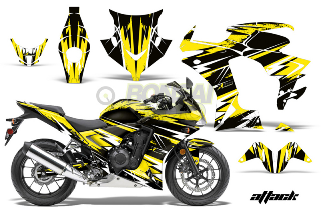 Honda CBR 400/500 Sport Bike Graphic Kit (13-15) AMRデカール
