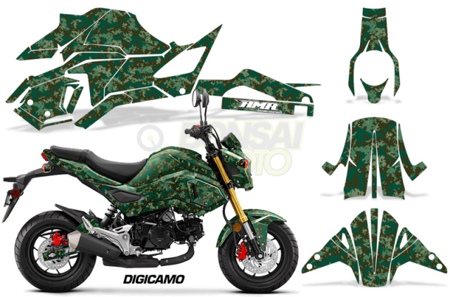 HONDA GROM125 Sport Bike Graphic Kit (16-17)　AMRデカール コンプリートキットSPORTSBIKE
