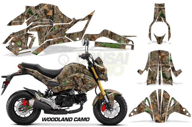 HONDA GROM125 Sport Bike Graphic Kit (16-17) AMRデカール