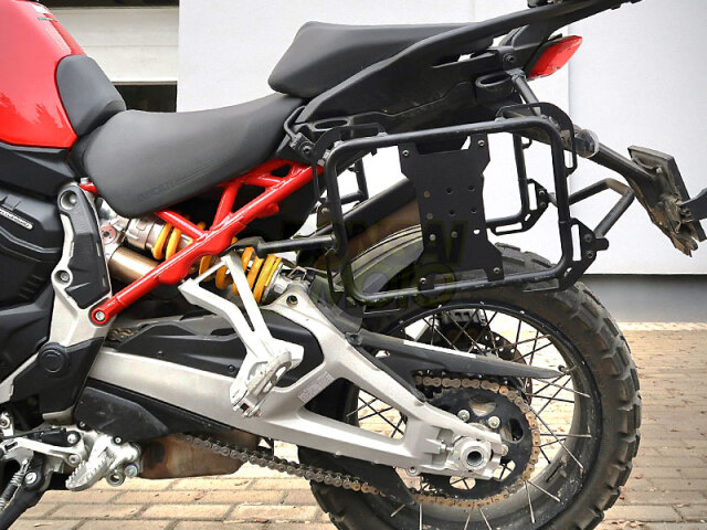 DUCATI ムルティストラーダ用 パニアラック アウトバックモーターテック