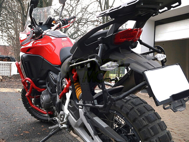 DUCATI ムルティストラーダ用 パニアラック アウトバックモーターテック
