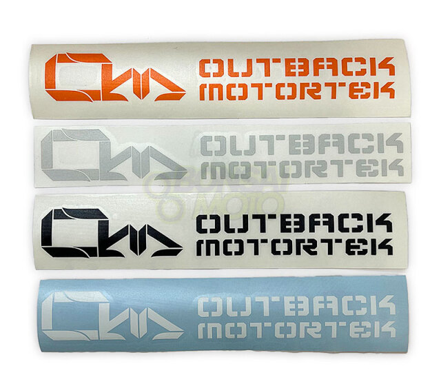 ロゴステッカー 横長(1枚) OUTBACKmotortek