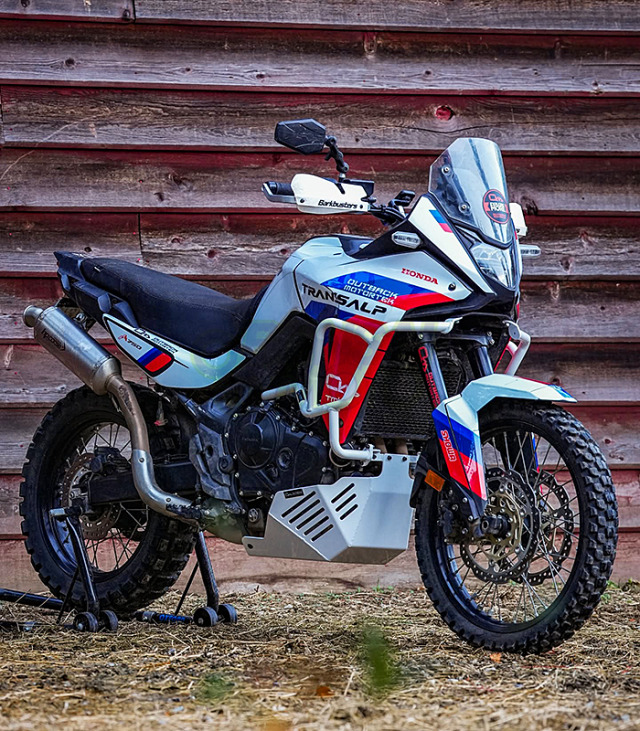 HONDA XL750 TRANSALP(23) クラッシュバー OUTBACKmotortek