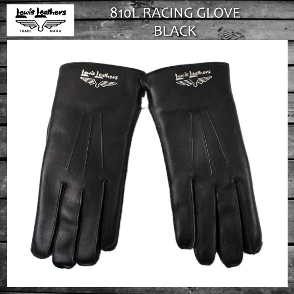 正規取扱店 Lewis Leathers(ルイスレザー) 810L RACING GLOVES(レーシンググローブ) Lined Acrylic(ボア付き)