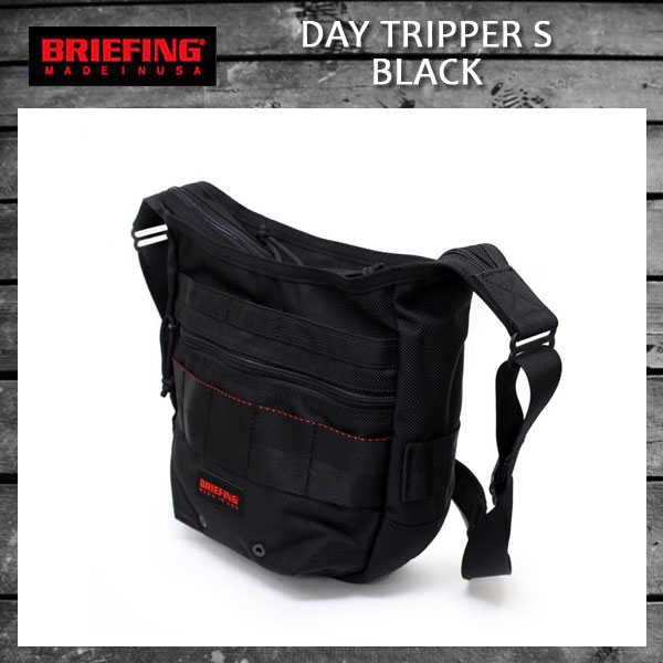 正規取扱店 BRIEFING(ブリーフィング) BRF105219 DAY TRIPPER BAG S(デイトリッパーバッグS) BLACK BR033
