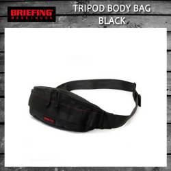 正規取扱店 BRIEFING(ブリーフィング) BRF071219 TRIPOD BODY BAG(トライポッドボディーバッグ) BLACK BR007