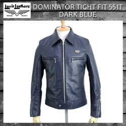 正規取扱店Lewis Leather(ルイスレザー) No.551T DOMINATOR TIGHT FIT(ドミネータータイトフィット) DARK BLUE ダークブルー