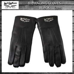 正規取扱店 Lewis Leathers(ルイスレザー)　810　RACING GLOVES レーシンググローブ BLACK ブラック