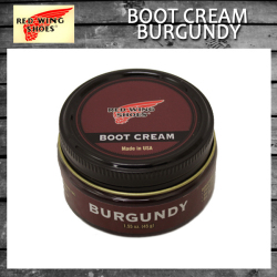 正規取扱店 RED WING(レッドウィング) 97113 ブーツクリーム (ツヤ出し 保革クリーム) BURGUNDY バーガンディー