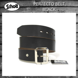 正規取扱店 SCHOTT(ショット) PERFECTO BELT(パーフェクトベルト) BLACK ブラック