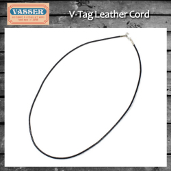 VASSER(バッサー) V-Tag Leather Cord 2mm/3mm(Vタグレザーコード 太さ2mm/3mm)45cm 50cm