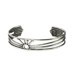 正規取扱 VASSER（バッサー）Rising Sun Bangle Silver(ライジングサンバングル シルバー)