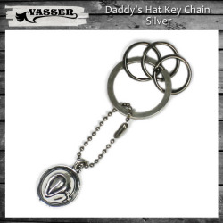 VASSER（バッサー）Daddy's Hat Key Chain Silver(ダディーズハットキーチェーンシルバー)
