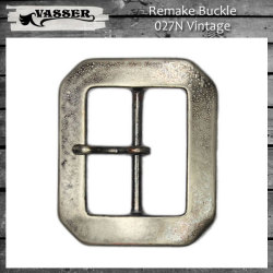 VASSER（バッサー）Remake Buckle 027N Vintage(リメイクバックル027N ビンテージ)45mm ニッケル
