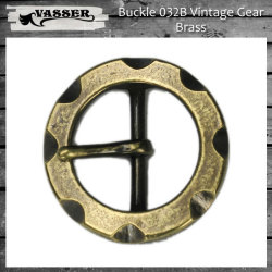 正規取扱 VASSER（バッサー）Remake Buckle 027N Vintage(リメイクバックル027N ビンテージ)45mm ニッケル