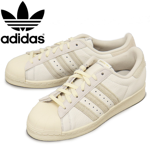 極美品　アディダス　スーパースター82 23.5センチ　レザー　ホワイト アディダス オリジナルス adidas Originals スニーカー スーパー