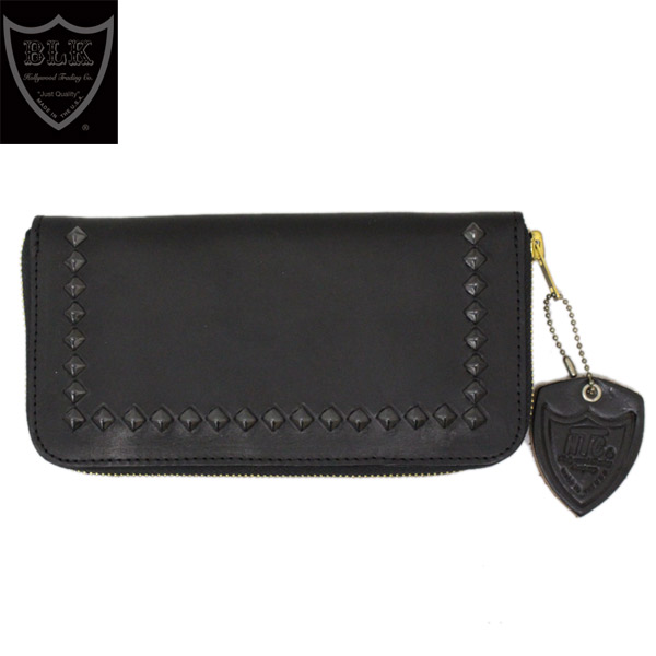 HTC BLACKキーホルダー ピラミッド スタッズ HTC PYRAMID STUDS LEATHER KEY HOLDER ピラミッドスタッズ