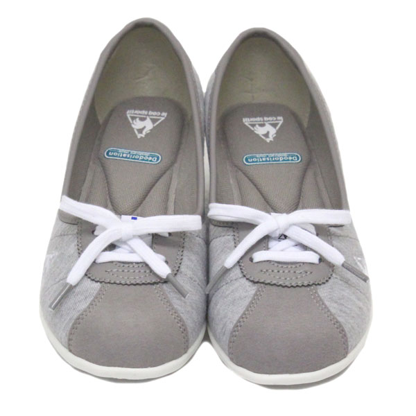 正規取扱店 Le Coq Sportif ルコック スポルティフ Ql3pjc11gy モンペリエ 2 Wd レディース スニーカー グレー Le006