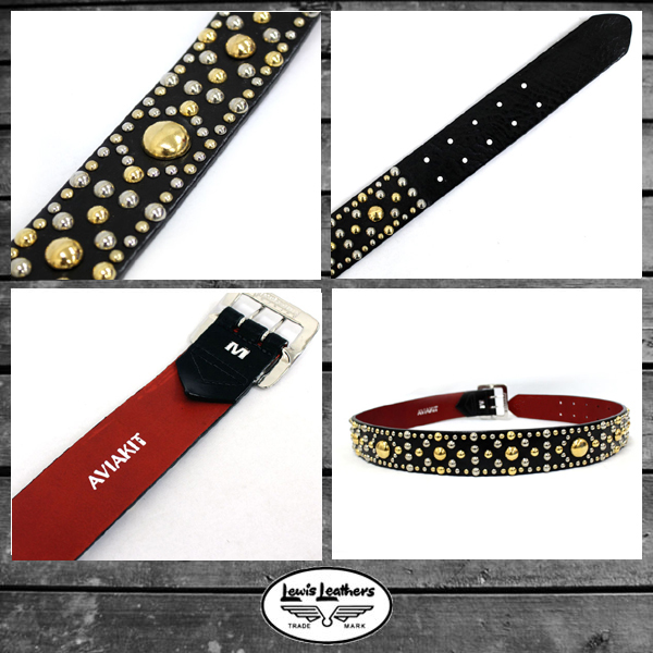 正規取扱店 Lewis Leathers(ルイスレザー) STUDS BELT(スタッズ