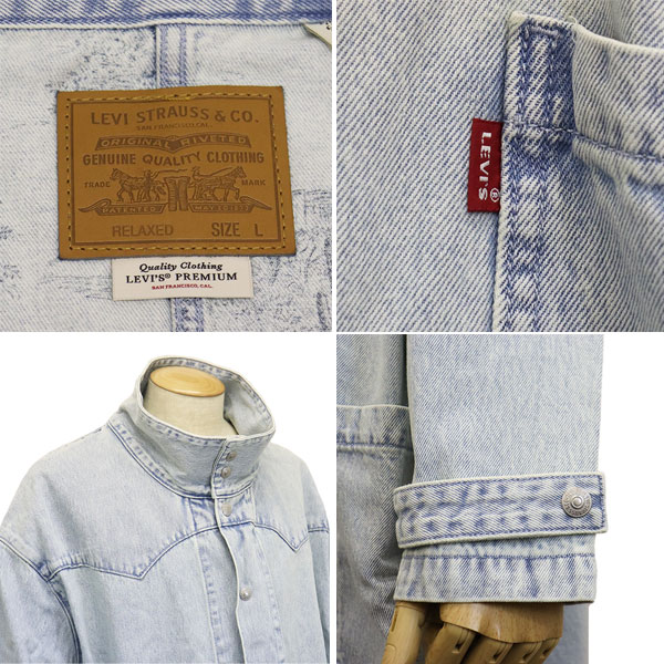 Levi’s リーバイス　デニムコート セール】Levi's/リーバイス ウエスタン デニムコート ライト