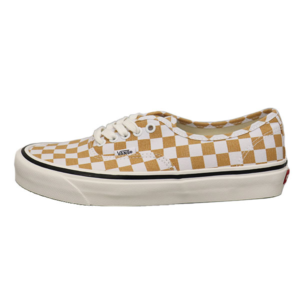 VANS バンズ スニーカー AUTHENTIC 44 DX CHECKERBOARD HONEY YELLOW VN0A7Q5CBLS オーセンティック44DX メンズ レディース 男性用 女性用 sale セール 正規取扱店 VANS (ヴァンズ バンズ) VN0A7Q5CBLS