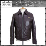 正規取扱店Lewis Leather(ルイスレザー) No.59 CORSAIR(コルセア) BROWN ブラウン