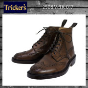 正規取扱店 Tricker's トリッカーズ 2508M COUNTRY BROGUE(カントリーブローグ) ダブルレザーソール コーヒーバーニッシュ TK017