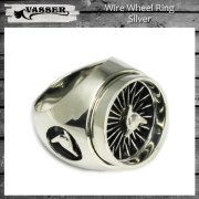 VASSER（バッサー）Wire Wheel Ring Silver(ワイヤーホイールリングシルバー)