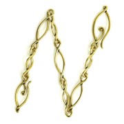 VASSER（バッサー）Ruins Eye Wallet Chain ～The Loop of Time～ 47cm(ルインズアイウォレットチェーン) Brass