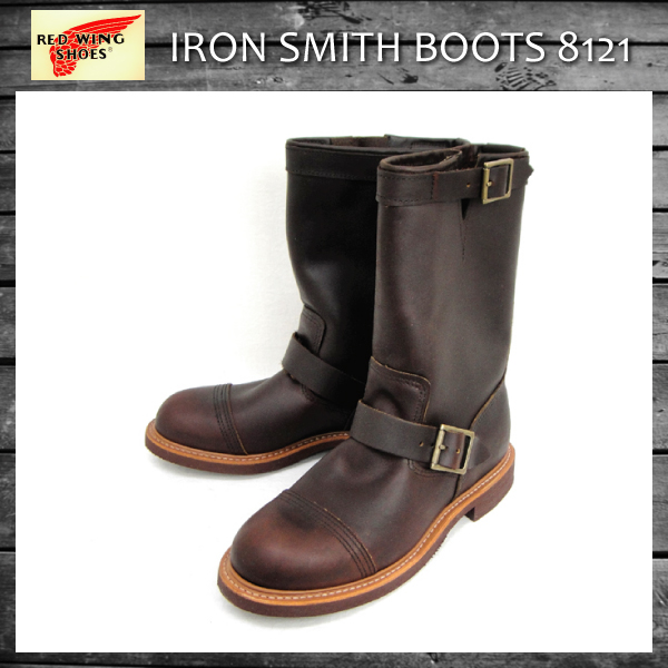 正規代理店 REDWING (レッドウィング) 8121 11inch IRONSMITH アイアンスミスブーツ AMBER HARNESS