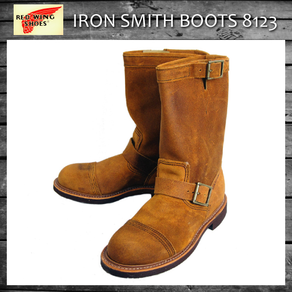 正規代理店 REDWING (レッドウィング) 8123 11inch IRONSMITH アイアンスミスブーツ BURNT ORANGE MULESKINNER