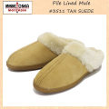 正規取扱店 MINNETONKA(ミネトンカ) Pile Lined Mule(パイルボア付きミュール) #3511 TAN レディース MT250